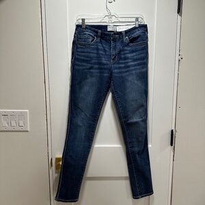 100023	Womens	Jean	BKE	Stella Mid Rise Skinny	Dark	30	R	Like New